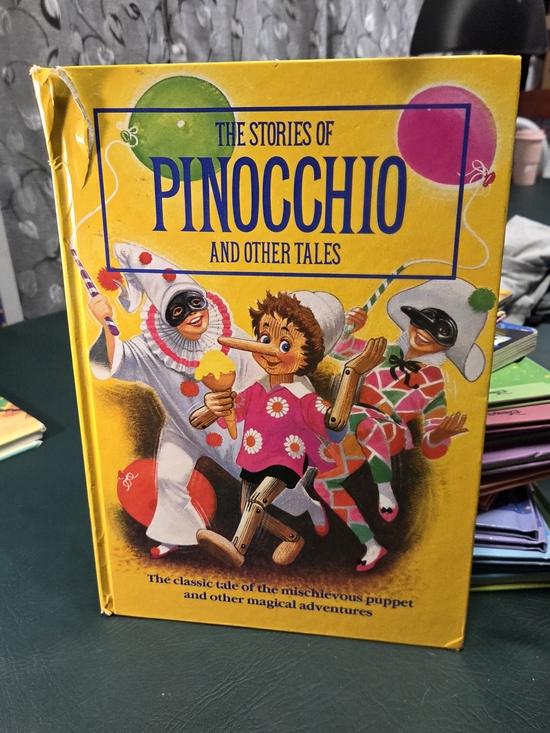 Other - **The Stories of Pinocchio and Other Tales - Bright Yellow Hardcover**